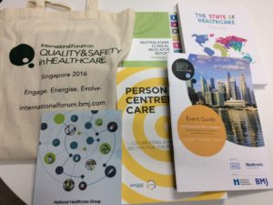 International Forum on Quality and Safety in Healthcare goodies