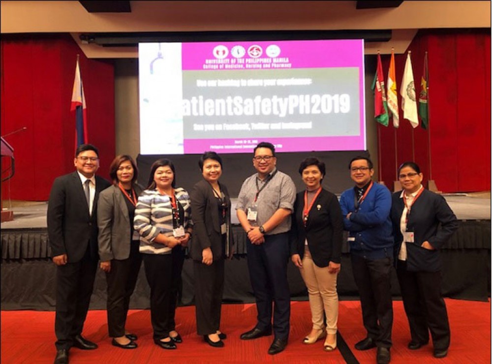 MakatiMed representatives attend the 2nd Patient Safety Congress at UP