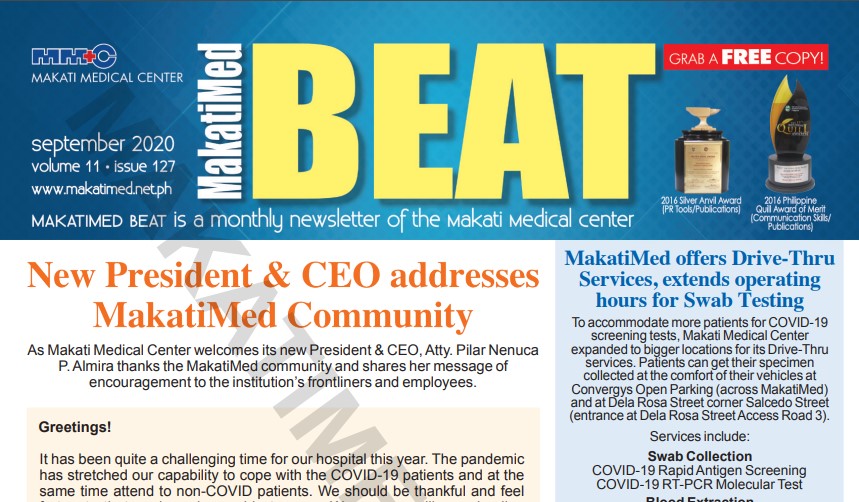 MakatiMed Beat September 2020 thumbnail