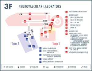Neurovascular Laboratory location map