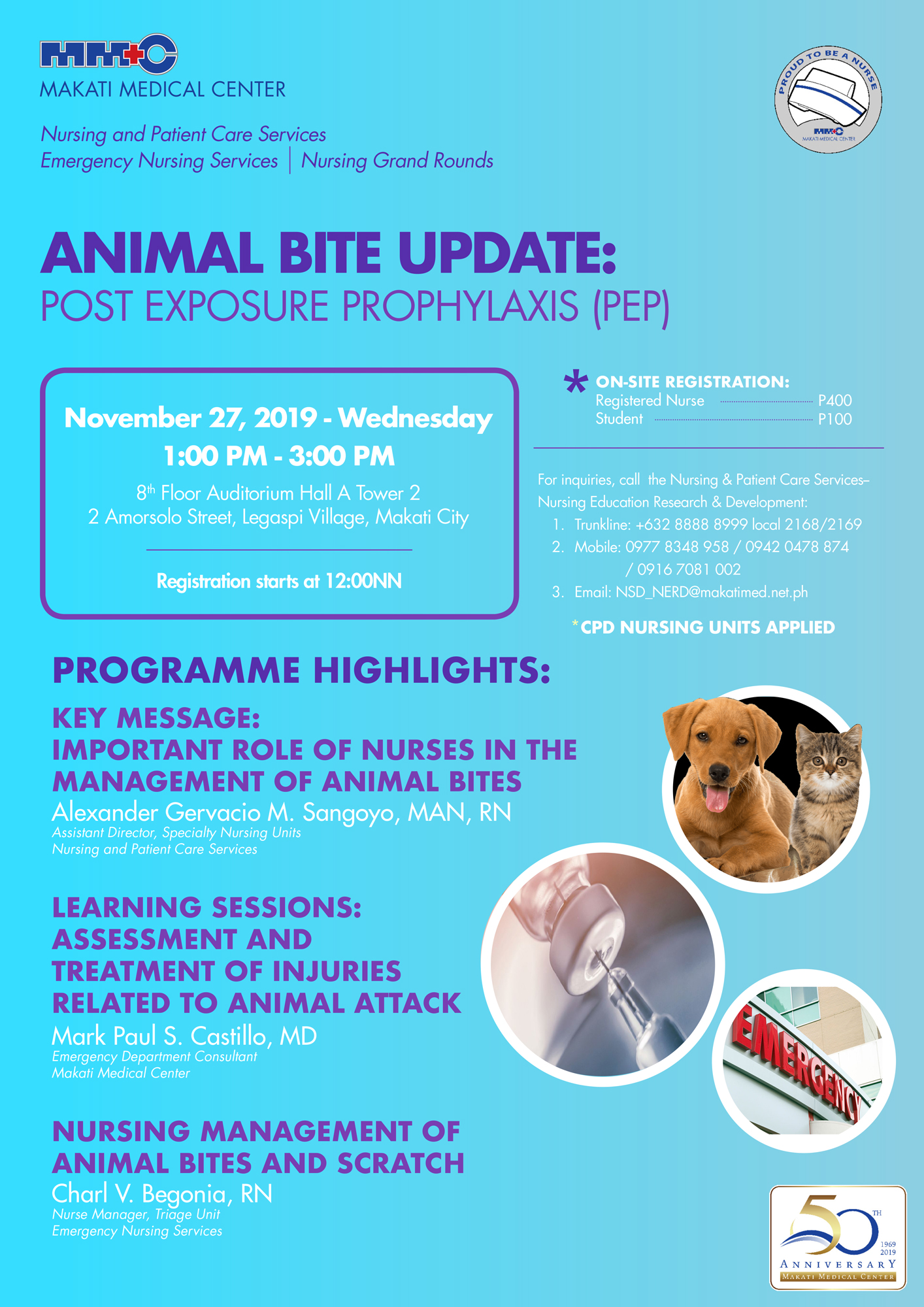 Animal Bite Update: Post Exposure Prophylaxis (PEP) - Makati Medical Center