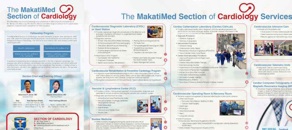 The MakatiMed Section of Cardiology Services