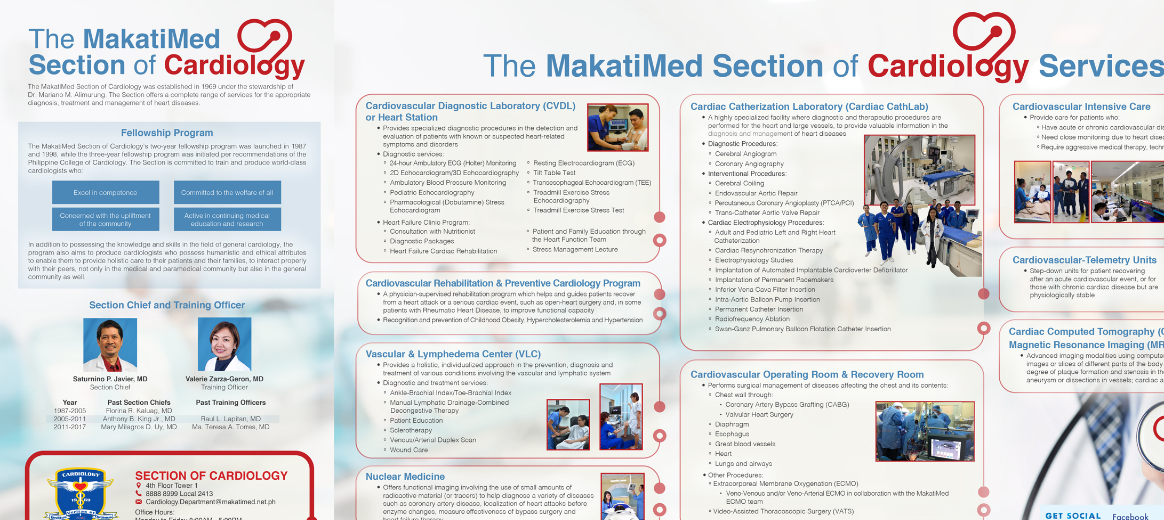 The MakatiMed Section of Cardiology Services