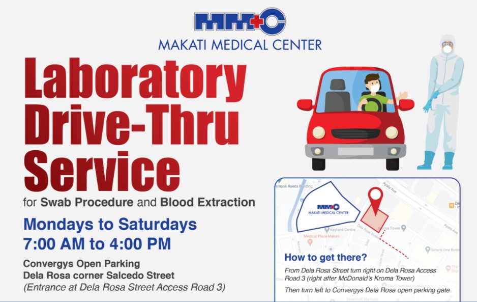Laboratory Drive-Thru Service 2020
